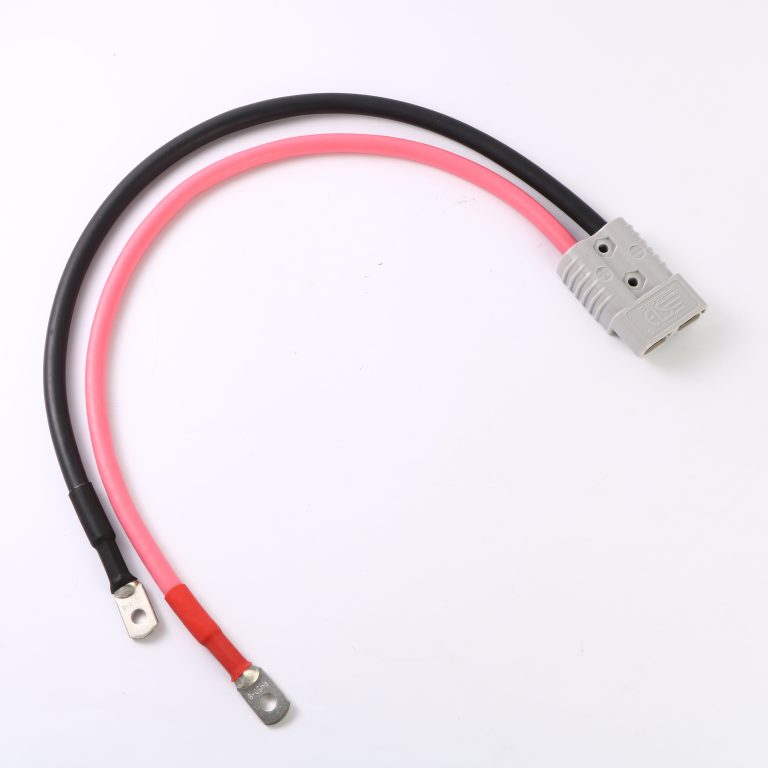 安德森插头电源线和端子怎么连接?